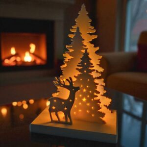 Enfeite de bancada Feliz Natal