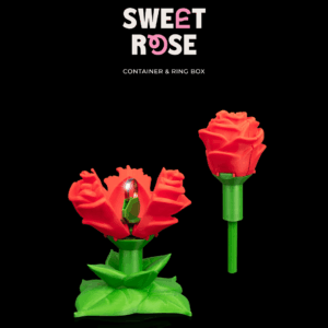 Sweet Rose - Container & Ring Box