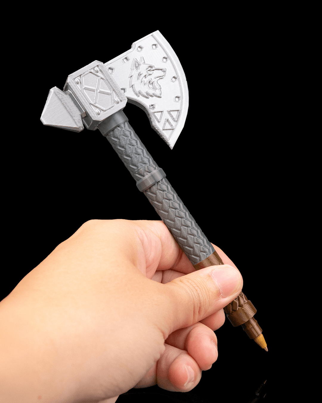 Axe Marks the Spot -Pen & Sticky Notes Holder - Image 4