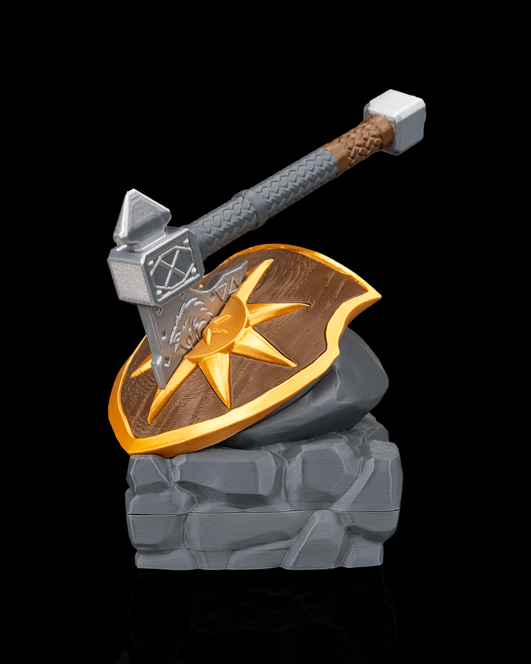 Axe Marks the Spot -Pen & Sticky Notes Holder - Image 6