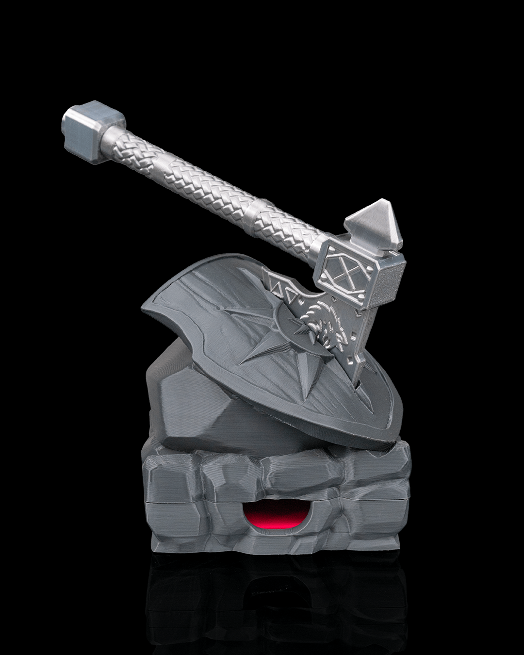 Axe Marks the Spot -Pen & Sticky Notes Holder - Image 9