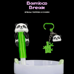 Bamboo Break - Straw Topper & Charm