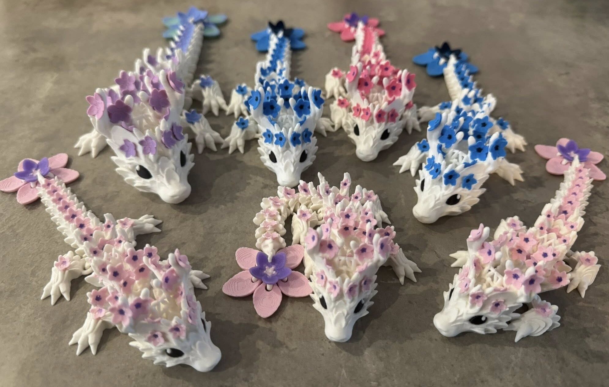 C.W baby cherry blossom dragon