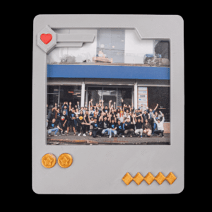 Game Card - Magnetic Photo Frame