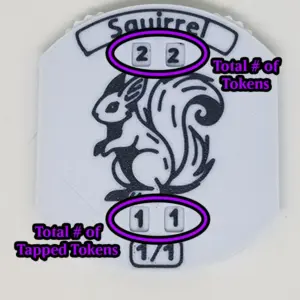 Ficha de Esquilo / Rato - MTG