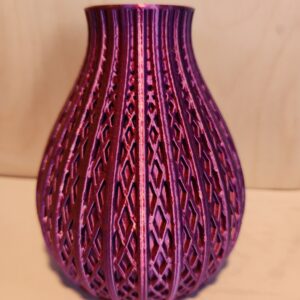 Unique color changing flower vase - version 1