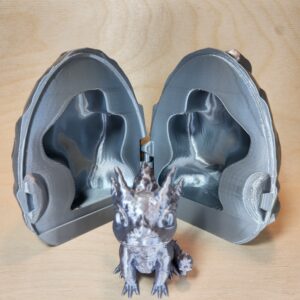 Dragon Egg - STONE - SILVER EDITION