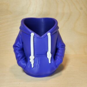 Hoodie - Can/Pen/Pencil Holder (Purple)