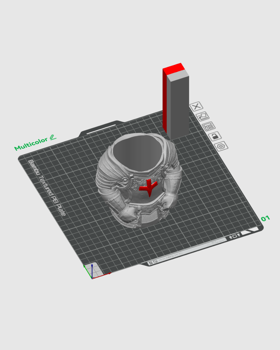 Knight Armor - Can Holder - Image 3