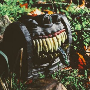 mimic box boite rangement dés peint