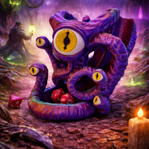 The Overseer Can Holder & Dice Tower