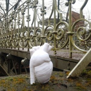 Cœur anatomique décoratif Sculpture artistique