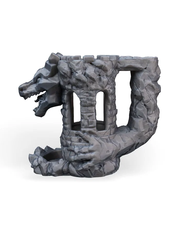 Dragon's Fortress Can Holder & Dice Tower - Image 3