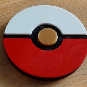 Poke Ball Fidget Spinner